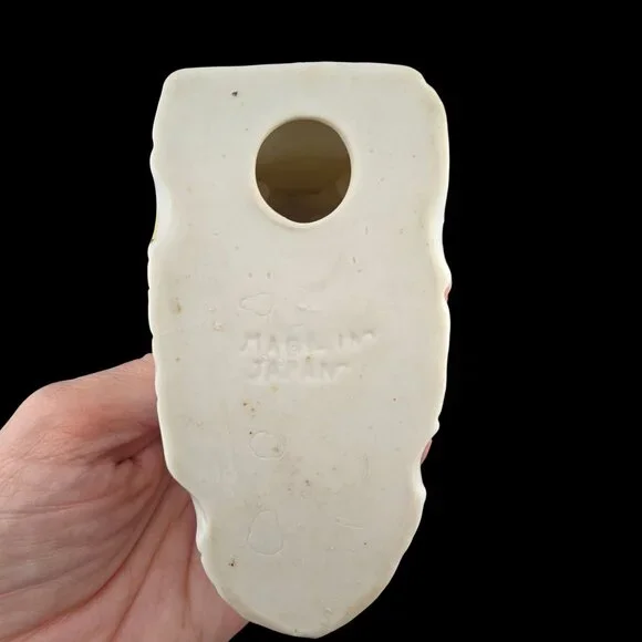 Vintage Porcelain Figurine Victorian Lady In Chair With Tea Cup Feet Up  Japan - Picture 9 of 11